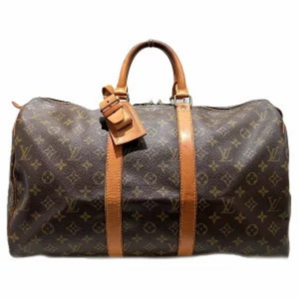 Louis Vuitton Keepall Boston Bag Monogram Canvas